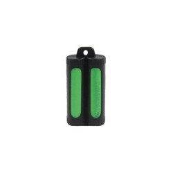 Housse Silicone pour 2 accus 18650 -