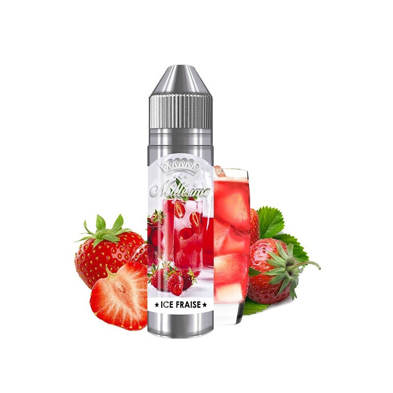 Ice Fraise 50ml MILLÉSIME