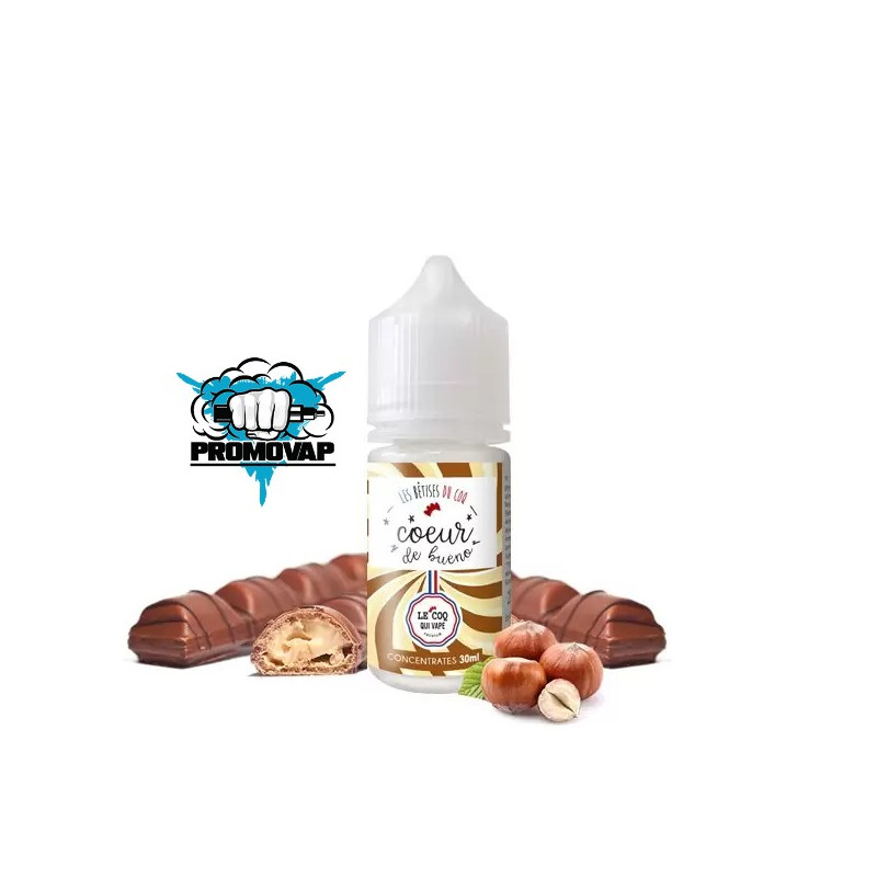 Coeur De Bueno Arôme concentré 30ml LE COQ QUI VAPE - Le Coq Qui Vape Coeur De Bueno Arôme concentré 30ml LE COQ QUI VAPE