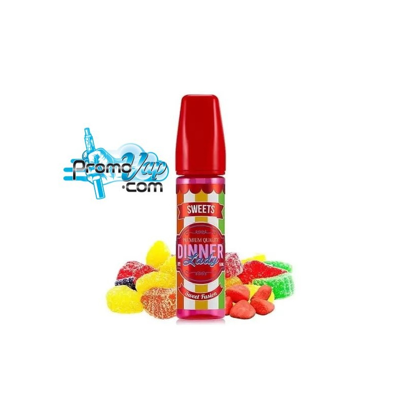 Sweet Fusion Sweets 50ml DINNER LADY - Dinner Lady Sweet Fusion Sweets 50ml DINNER LADY