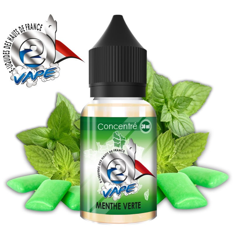 Menthe Verte Arôme concentré 30ml O2VAPE
