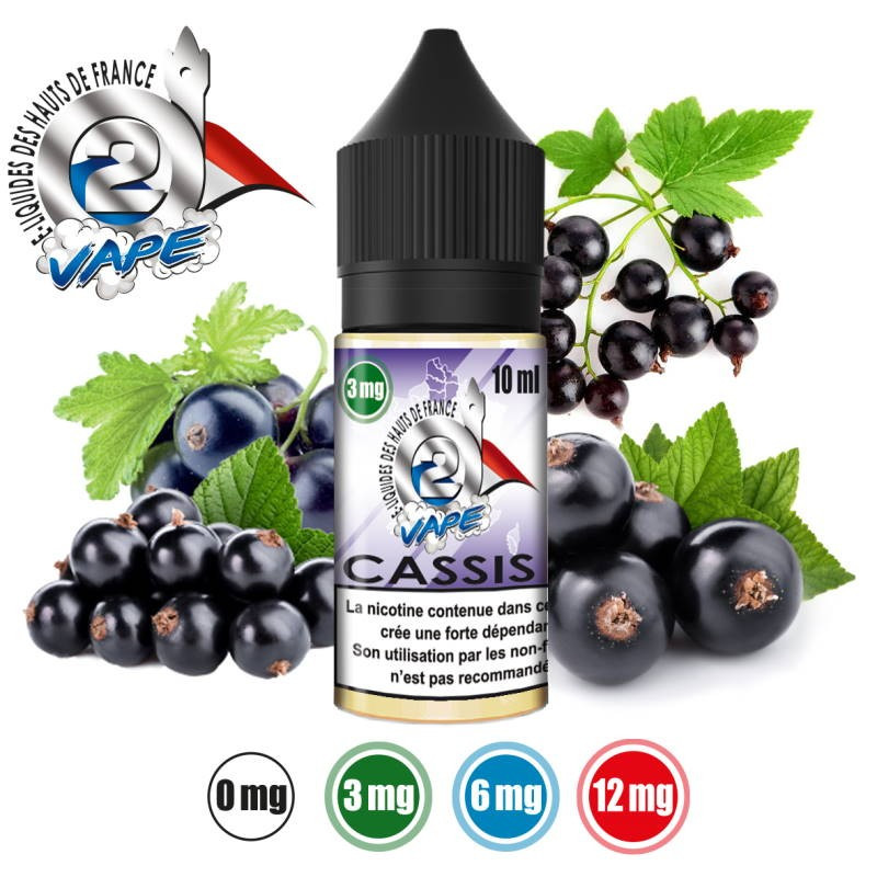 O2VAPE CASSIS 10 ml - O2 VAPE O2VAPE CASSIS 10 ml