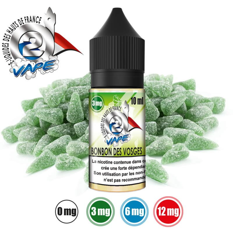 O2VAPE BONBON DES VOSGES 10 ml