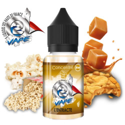 L'Entracte Arôme concentré 30ml O2Vape pop corn caramel vanille - O2 VAPE