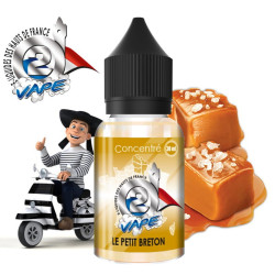Le Petit Breton Arôme concentré 30ml O2Vape caramel au beurre salé - O2 VAPE