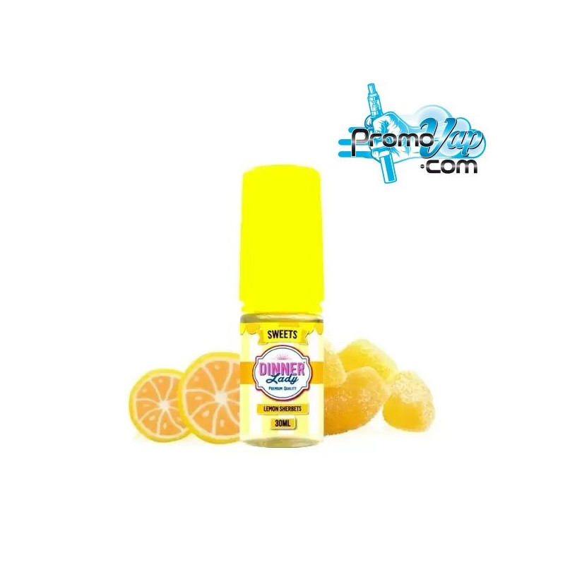 Lemon Sherberts Arôme concentré 30ml DINNER LADY - Dinner Lady Lemon Sherberts Arôme concentré 30ml DINNER LADY