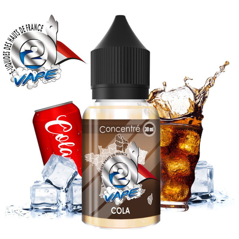Cola Arôme concentré 30ml O2Vape - O2 VAPE Cola Arôme concentré 30ml O2Vape