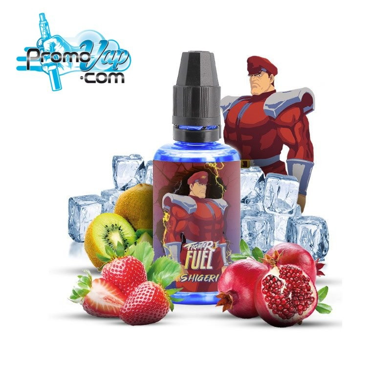 Shigeri Arôme concentré 30ml FIGHTER FUEL kiwi fraise grenade