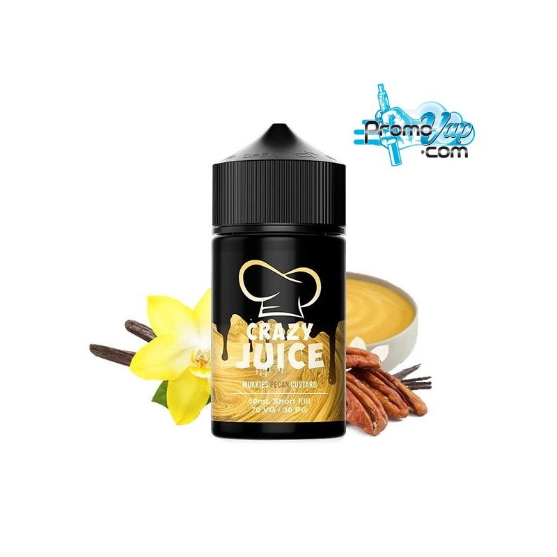 Mukkies Pecan Custard 50ml MUKK MUKK - MUKK MUKK Mukkies Pecan Custard 50ml MUKK MUKK