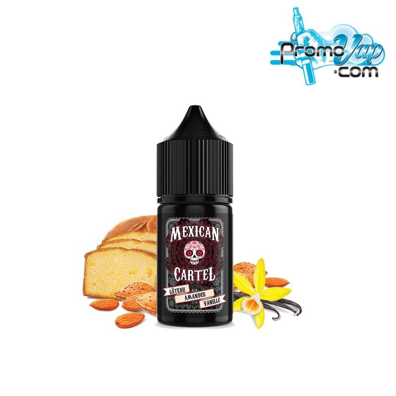 Gâteau Vanille Amande Arôme concentré 30ml MEXICAN CARTEL