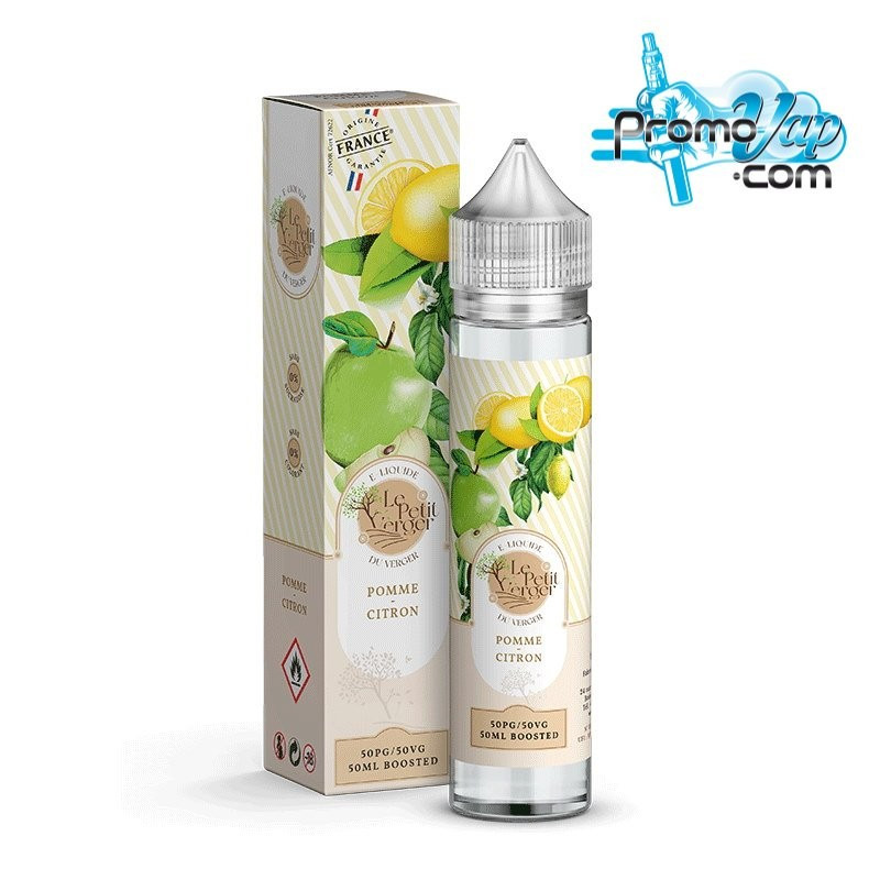 Pomme Citron 50ml LE PETIT VERGER - SAVOUREA Pomme Citron 50ml LE PETIT VERGER