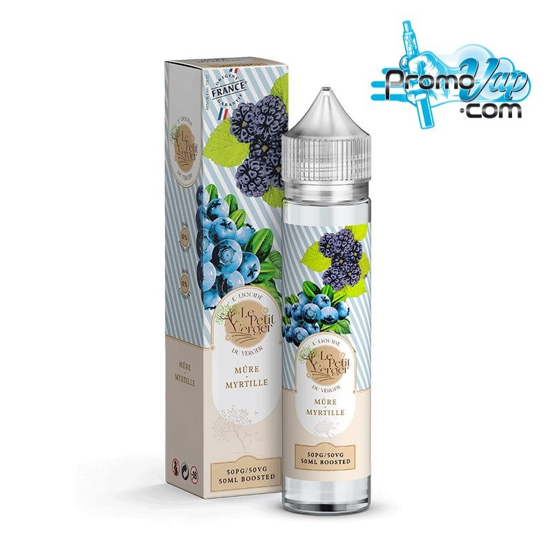Mûre Myrtille 50ml LE PETIT VERGER