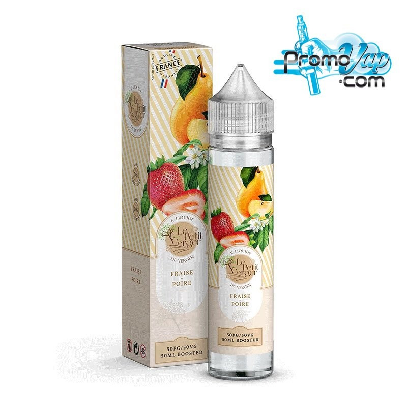 Fraise Poire 50ml LE PETIT VERGER