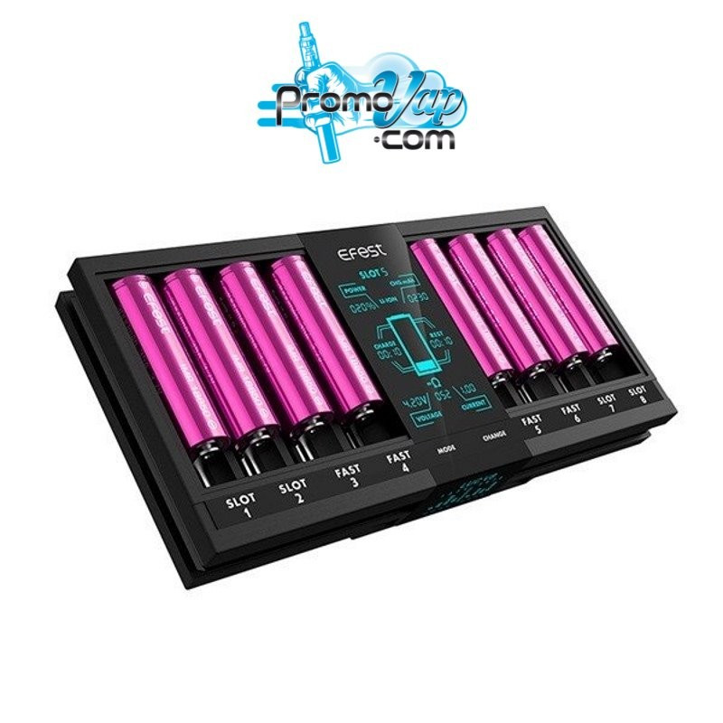 Chargeur LUC V8 EFEST - Xtar Chargeur LUC V8 EFEST