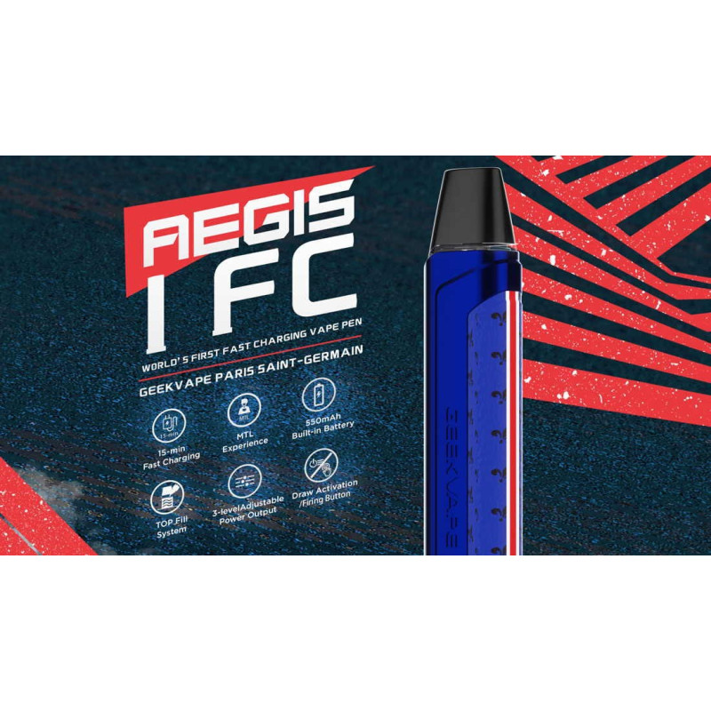 Pod Aegis 1FC PSG Edition GEEKVAPE - GeekVape Pod Aegis 1FC PSG Edition GEEKVAPE