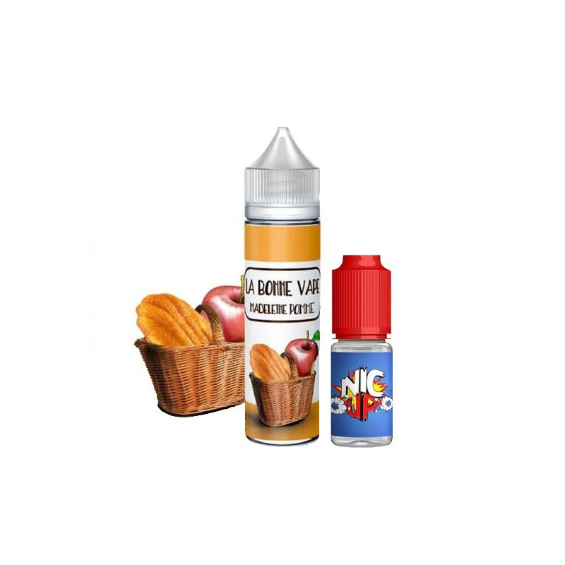 Madeleine Pomme 50ml LA BONNE VAPE - La Bonne Vape Madeleine Pomme 50ml LA BONNE VAPE