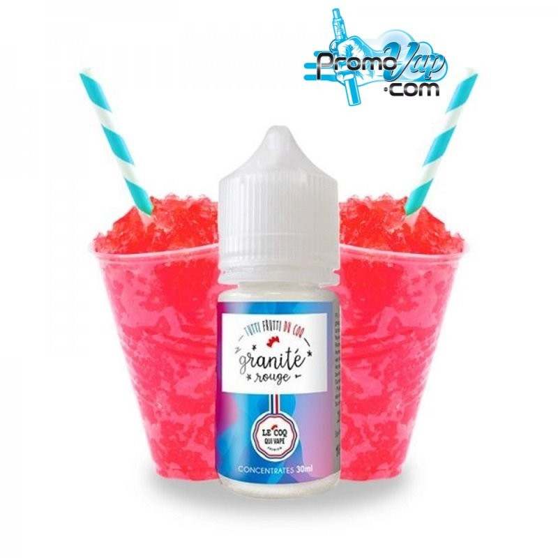 Granité Rouge Arôme concentré 30ml LE COQ QUI VAPE