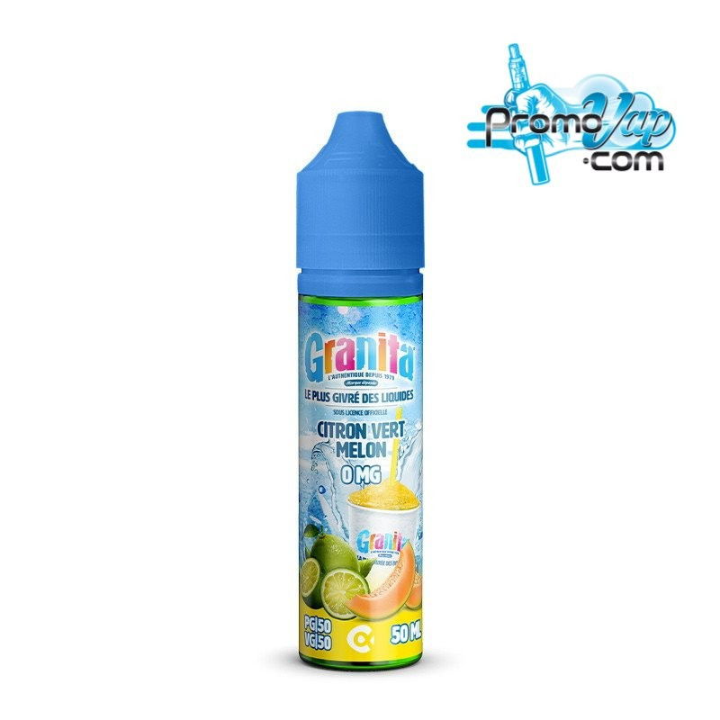 Citron Vert Melon 50ml GRANITA - Alfaliquid Citron Vert Melon 50ml GRANITA