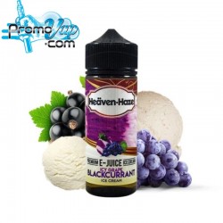 Icy Grape Blackcurrant Ice Cream 100ml HEAVEN HAZE