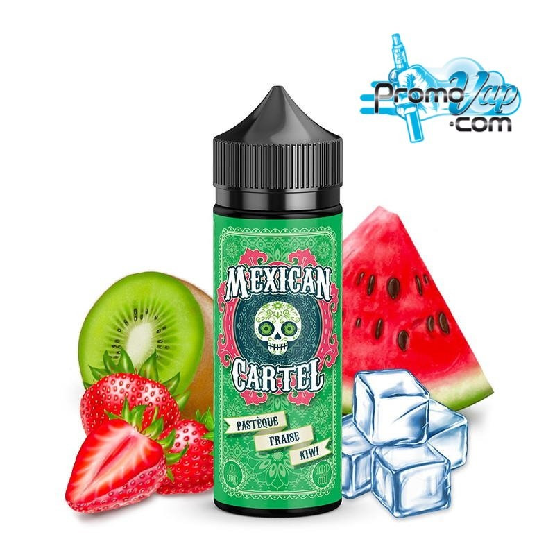 Pastèque Fraise Kiwi 100ml MEXICAN CARTEL