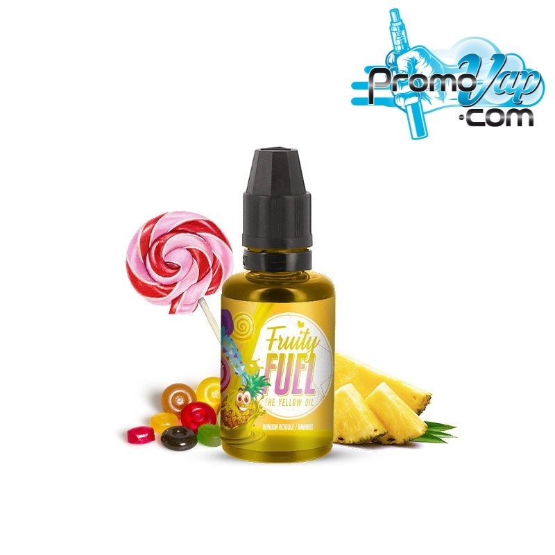 The Yellow Oil Arôme concentré 30ml Fruity Fuel bonbon ananas - Fruity Fuel The Yellow Oil Arôme concentré 30ml Fruity Fuel bonbon ananas