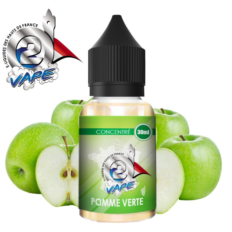 Pomme verte Arôme concentré 30ml O2Vape - O2 VAPE Pomme verte Arôme concentré 30ml O2Vape