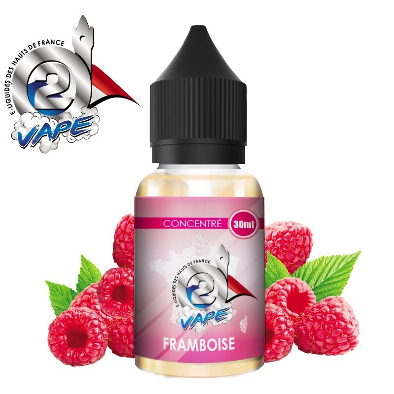 Framboise Arôme concentré 30ml O2Vape - O2 VAPE Framboise Arôme concentré 30ml O2Vape