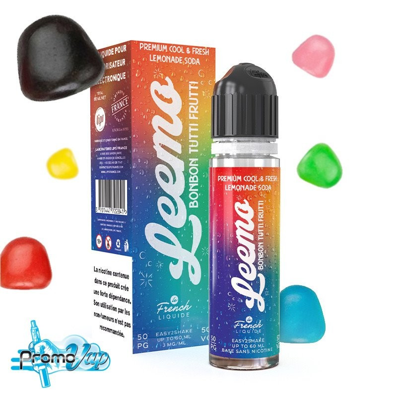 Bonbon Tutti Frutti Leemo 50ml LE FRENCH LIQUIDE - Le French Liquide Bonbon Tutti Frutti Leemo 50ml LE FRENCH LIQUIDE