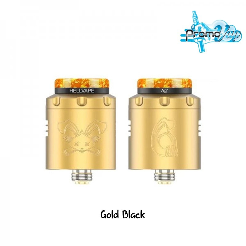Atomiseur Dead Rabbit V3 RDA 6 Anniversary edition HELLVAPE - hellvape Atomiseur Dead Rabbit V3 RDA 6 Anniversary edition HELLVAPE