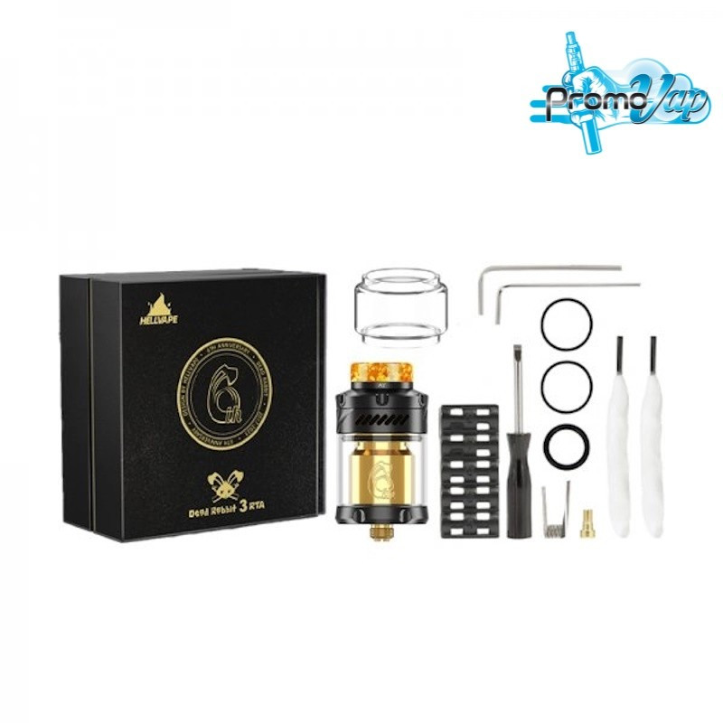 Atomiseur Dead Rabbit V3 RTA 6th Anniversary HELLVAPE - hellvape Atomiseur Dead Rabbit V3 RTA 6th Anniversary HELLVAPE
