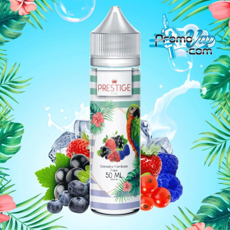 Grenadine framboise fraise 50ml PRESTIGE FRUITS