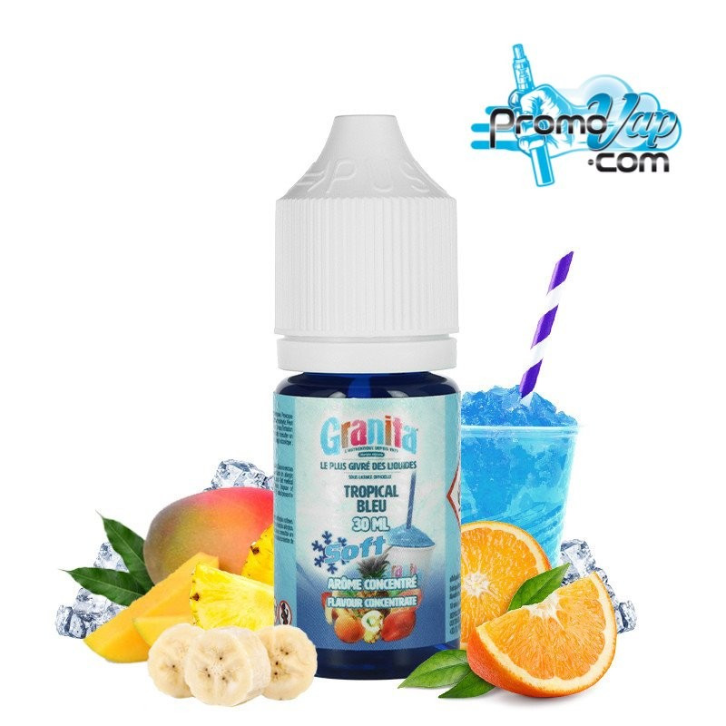 Tropical bleu 30ml Arôme concentré SOFT GRANITA fruits tropicaux