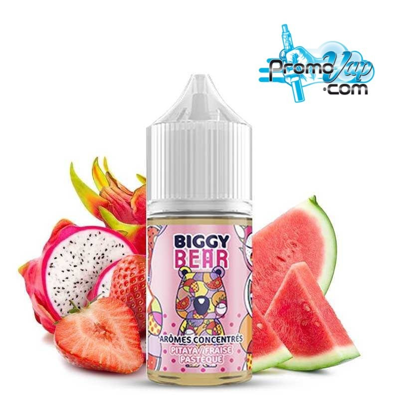 Pitaya fraise pastèque 30ml arôme BIGGY BEAR - Biggy Bear Pitaya fraise pastèque 30ml arôme BIGGY BEAR