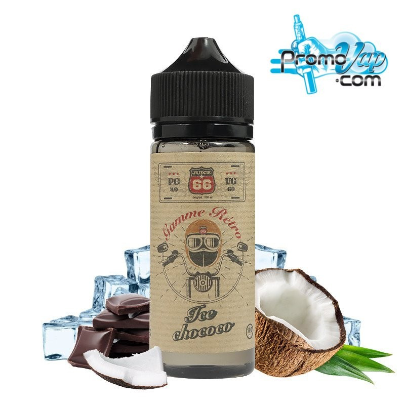 Ice chococo 100ml RETRO BY JUICE 66 - JUICE 66 Ice chococo 100ml RETRO BY JUICE 66