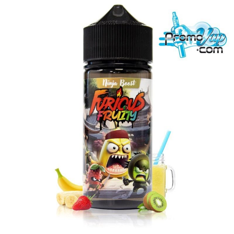Ninja boost 50ml FURIOUS FRUITY BY MADE IN VAPE - Made in Vape Ninja boost 50ml FURIOUS FRUITY BY MADE IN VAPE