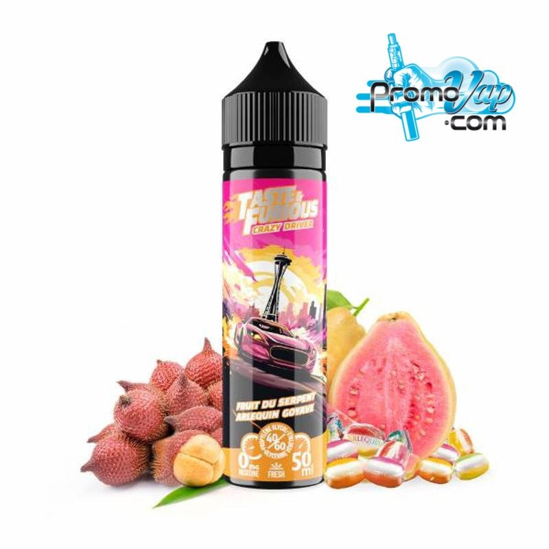 Crazy driver 50ml TASTE & FURIOUS - vape maker Crazy driver 50ml TASTE & FURIOUS