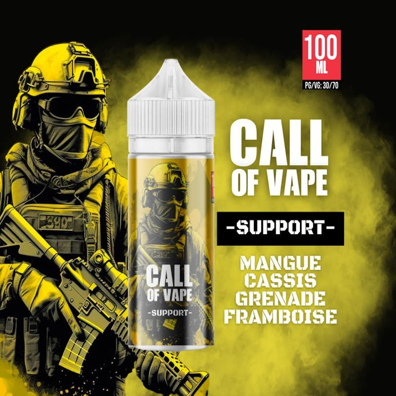Support 100ml CALL OF VAPE - Cloud Vapor Support 100ml CALL OF VAPE