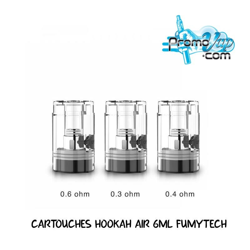 Cartouches Hookah Air FUMYTECH X2 - Fumytech Cartouches Hookah Air FUMYTECH X2