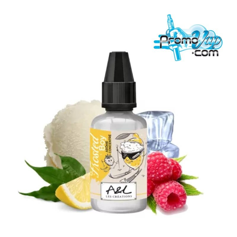 Frosted boy Arôme concentré 30ml LES CREATIONS AROMES ET LIQUIDES citron framboise