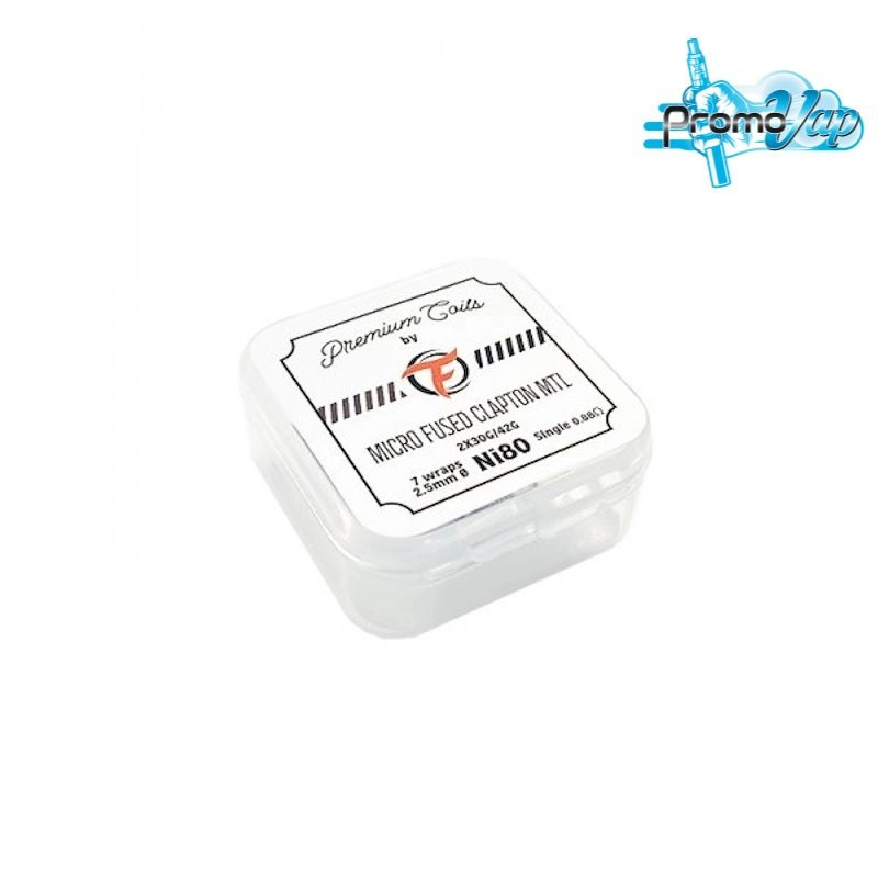 Micro Fused Clapton Mtl 0.88 ohm FUMYTECH - Fumytech Micro Fused Clapton Mtl 0.88 ohm FUMYTECH