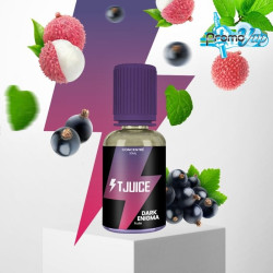 Dark Enigma Arôme concentré 30ml TJUICE litchi cassis menthe - T-Juice
