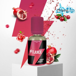 Lady Daisy Arôme concentré 30ml TJUICE grenadine cranberries - T-Juice