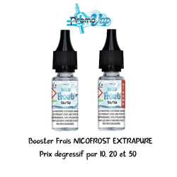 Booster de Nicotine Frais NICOFROST Strong 10ml - EXTRAPURE