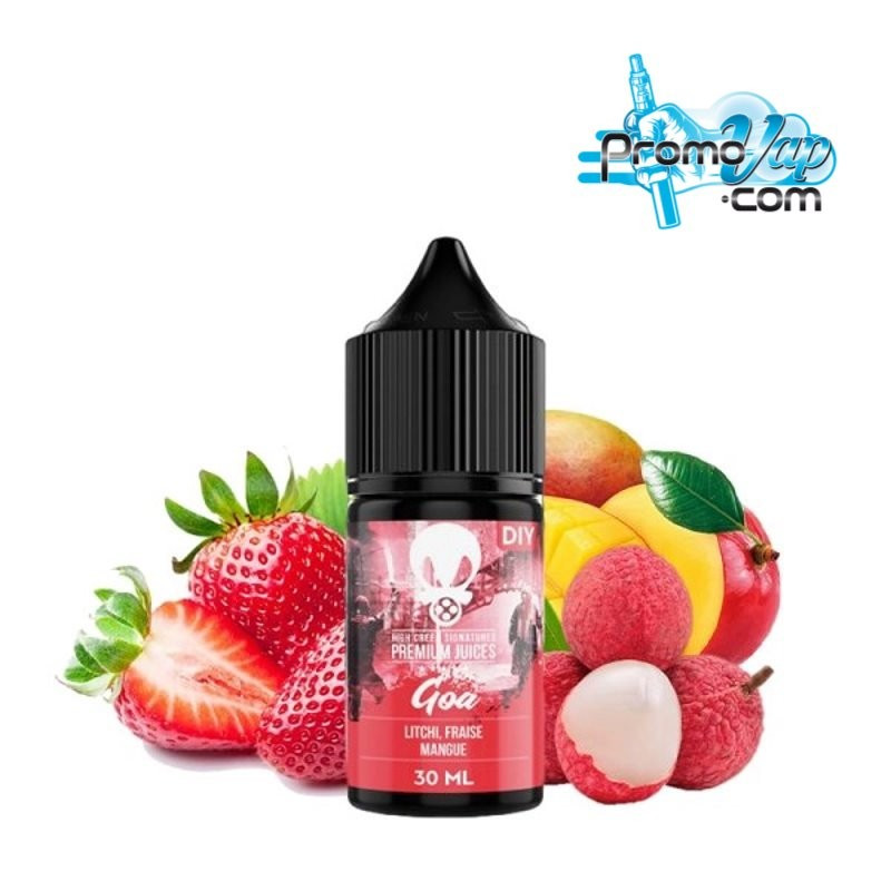 Concentré Goa 30ml  HIGH CREEK LIQUIDAROM litchi fraise mangue