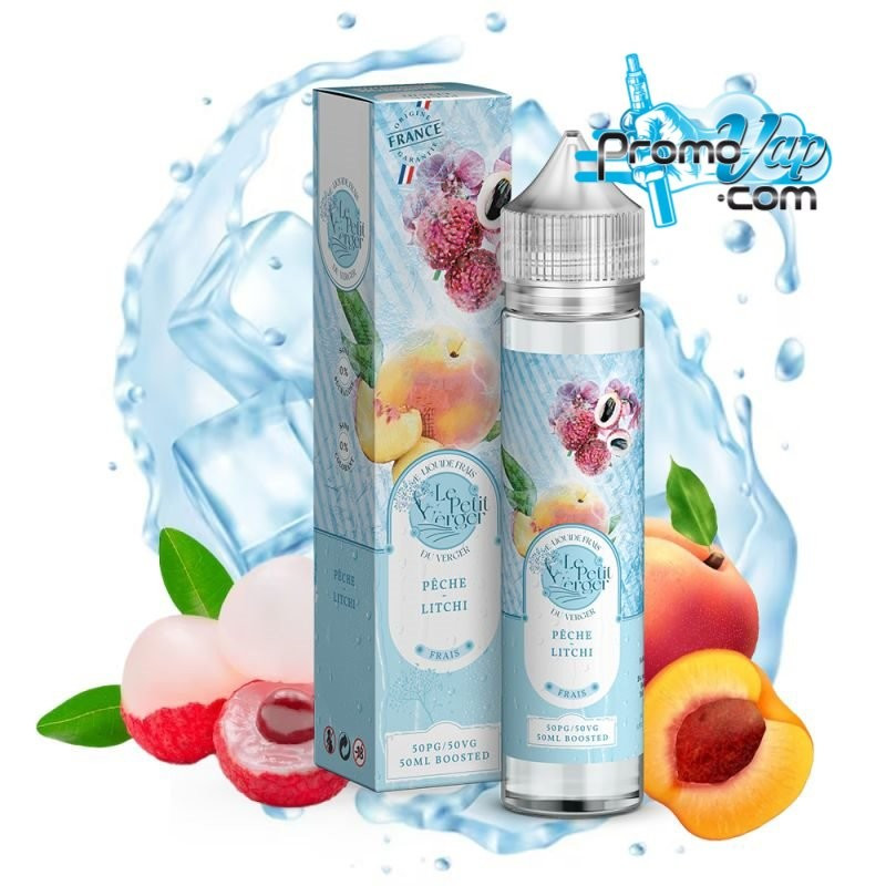 Pêche Litchi 50ml LE PETIT VERGER - SAVOUREA Pêche Litchi 50ml LE PETIT VERGER