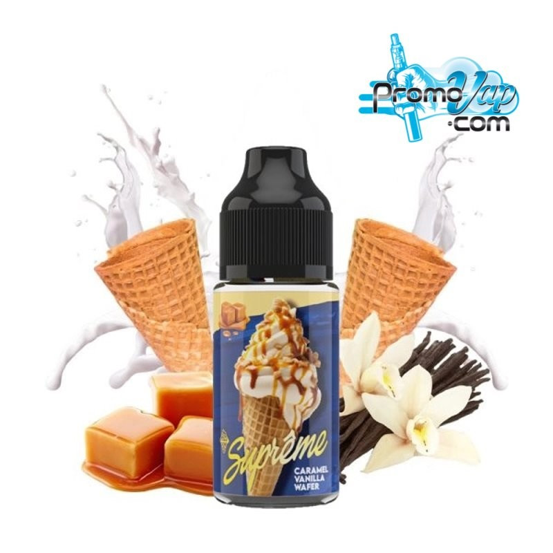 Caramel Vanilla Wafer 30ml SUPREME BY VAPE MAKER - vape maker Caramel Vanilla Wafer 30ml SUPREME BY VAPE MAKER
