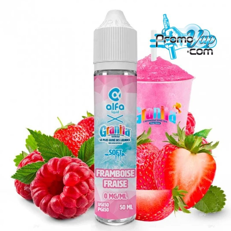 Framboise fraise 50ml GRANITA - Alfaliquid Framboise fraise 50ml GRANITA