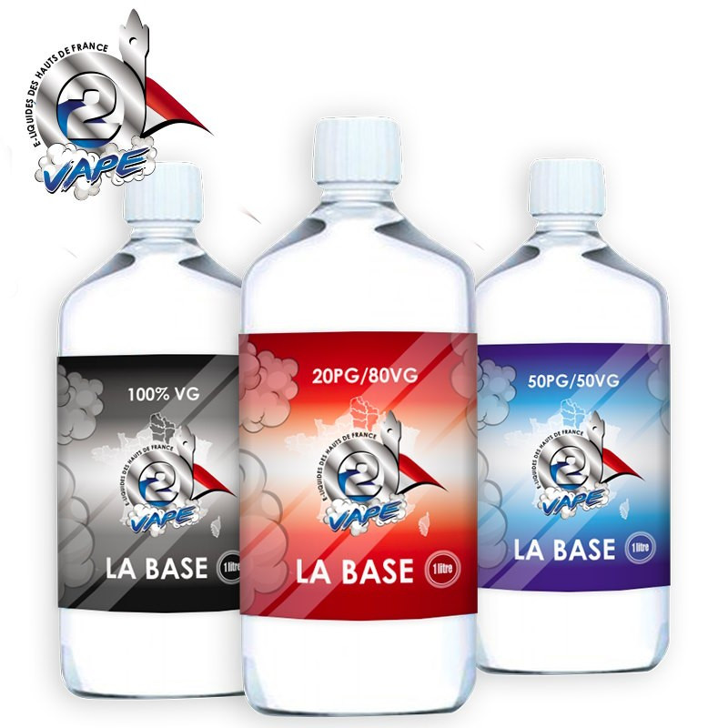 Base 50/50 O2VAPE 1 LITRE - O2 VAPE Base 50/50 O2VAPE 1 LITRE