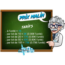 Booster de Nicotine Extra Frais 50/50 10ml O2VAPE - O2 VAPE