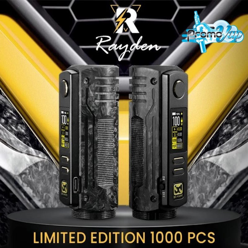 Box Rayden 100 Limited Edition BD VAPE - BD Vape Box Rayden 100 Limited Edition BD VAPE